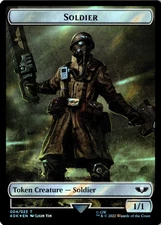 Soldier (004) // Arco-Flagellant Double-Sided Token (Surge Foil)