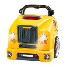 Interactive Engine Toy Set 60 Pieces for Toddlers Lights Sounds Steering Gear