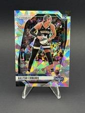 2024 Panini Prizm WNBA #70 Aaliyah Edwards Ice Prizms