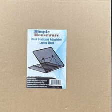 Mesh Ventilated Adjustable Laptop Black Stand,Adjust your laptop, notebook, iPad