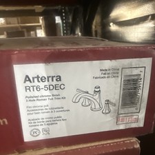 Pfister RT6-5DEC Arterra Roman Tub Trim, Polished Chrome