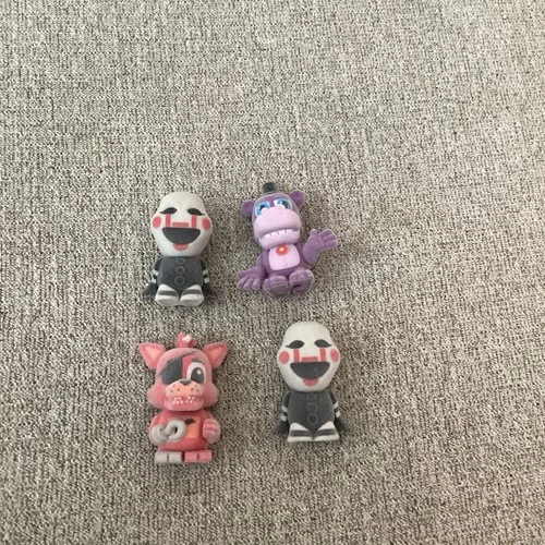 Boxed Lunch Five Nights at Freddy's Blind Box Flocked Mr Hippo Marionette Foxy