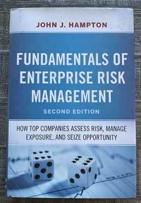 Fundamentals of Enterprise Risk Management 2nd Edition John J Hampton Hardcover