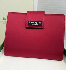 Kate Spade Vintage NIB Cranberry Red "Tab Album" Vintage