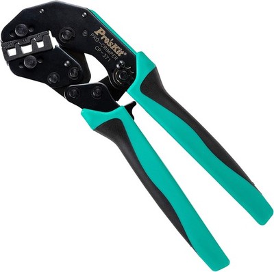 Pro'sKit 902-160 CrimPro Crimper for Wire Ferrules, AWG 2-4-6