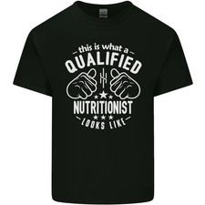 Camiseta de algodón ligero A Qualified Nutritionist Looks Like para hombre