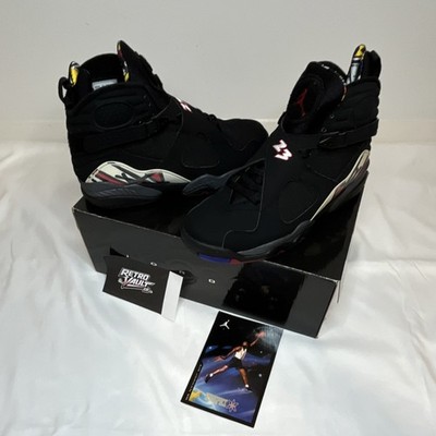 Nike Air Jordan 8 Retro Playoff 2013 Size 10 DS OG Box Black  display picture 3