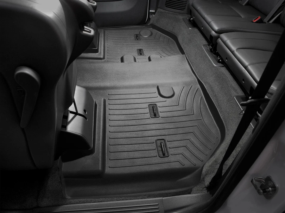 WeatherTech FloorLiner HP para Cadillac Escalade ESV 2011-2014 - 3ª fila, negro Foto 2 de 4