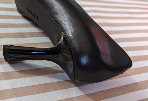 Hugo Boss shoes/pumps women's heels Alexis Pump 70-N - Leather upper and inner - Picture 5 of 22
