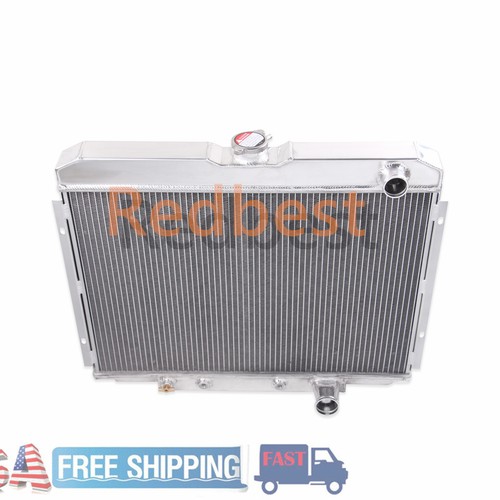 Radiador de aluminio de 3 filas para Ford Mustang/Mercury Cougar XR-7 CC338 67-70 5,8 L - Imagen 11 de 11