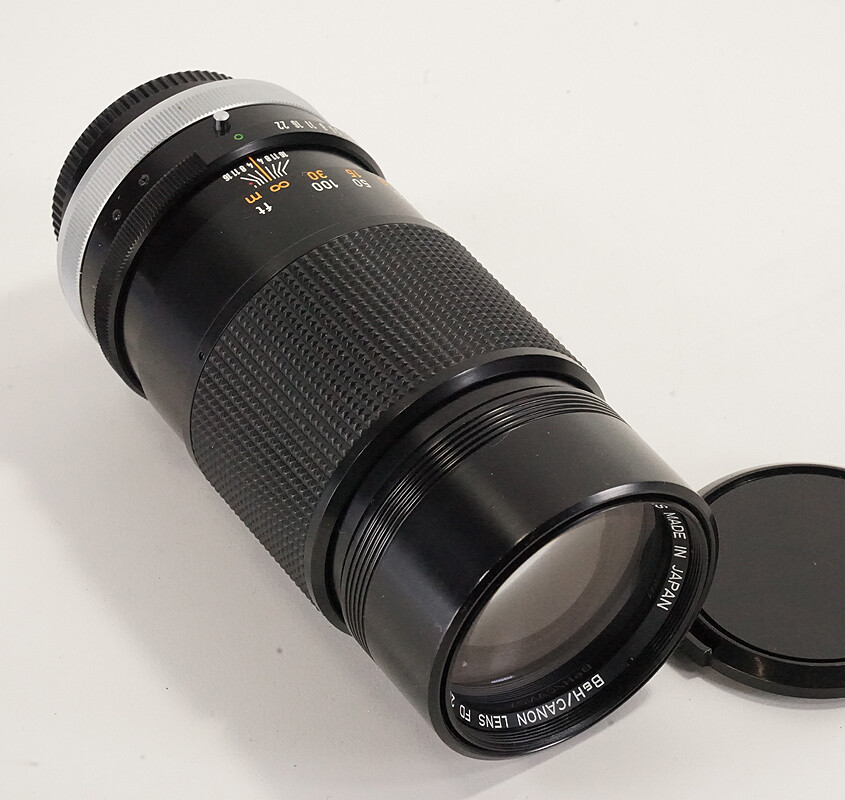 you！ 200MM 200/4 BELL & HOWELL/CANON FD S.S.C. (SOME DUST, HEAVY HAZE