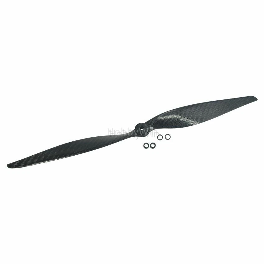 14x6 Carbon Propeller for RC Airplane Beginner Warbird Sporter Electric Blade - Image 3 of 4