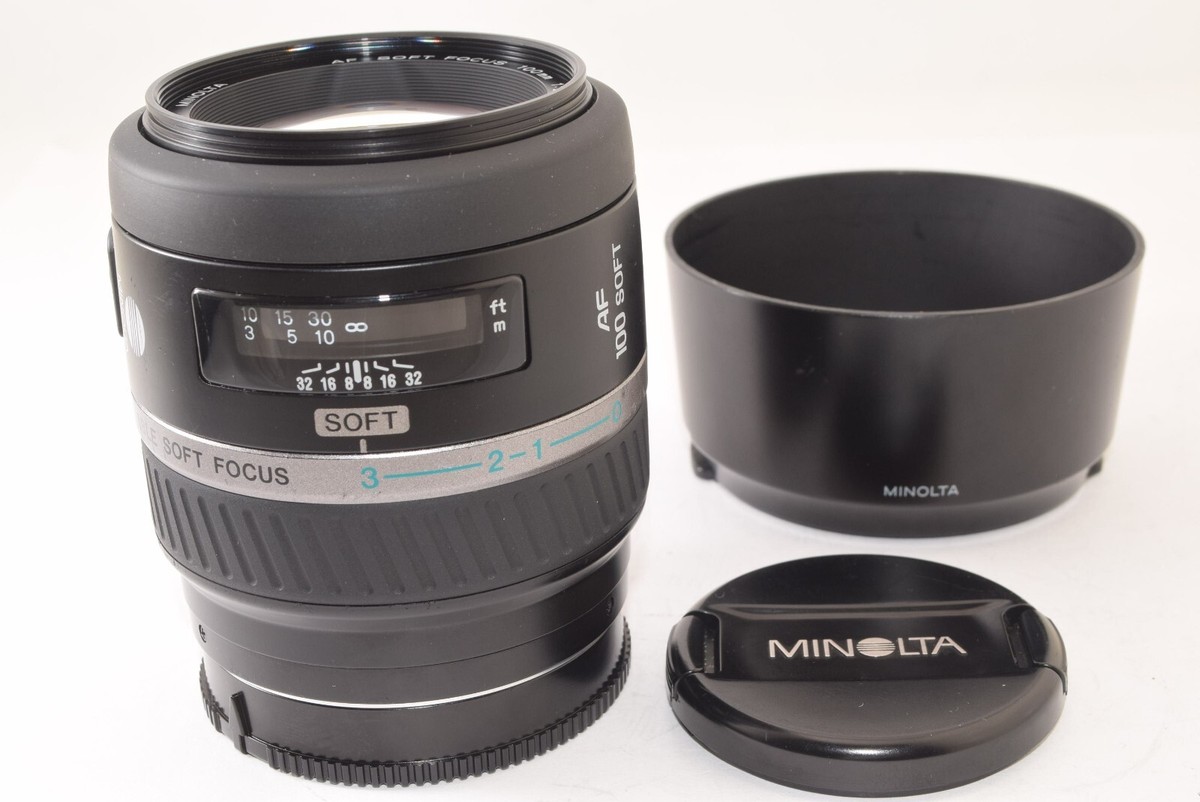 MINOLTA AF SOFT FOCUS 100mm F/2.8 Lens for Sony A Mount from MINOLTA AF SOFT FOCUS 100mm F/2.8 Lens for Sony A Mount from