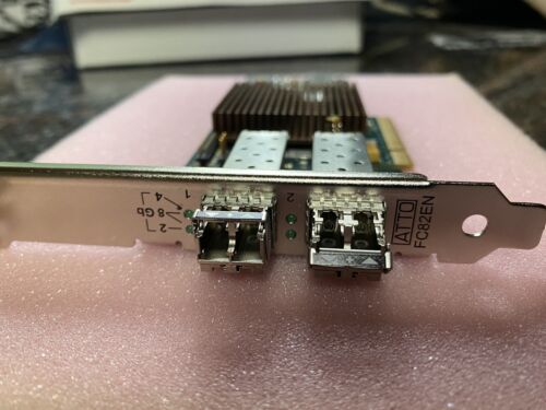 ATTO Celerity FC-82EN Dual Channel 8Gb/s Fibre Channel Host Bus Adapter - Picture 1 of 5