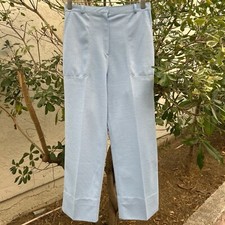 Vintage 1970s Alex Colman Light Blue Women  s Pants 28x26
