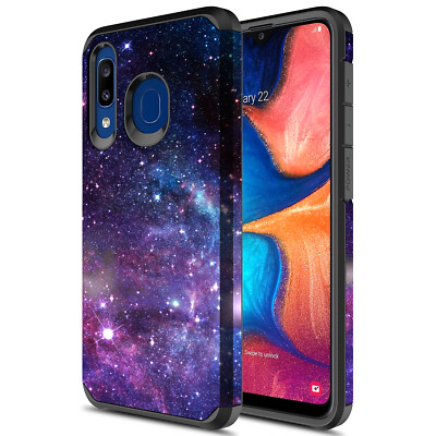 For Samsung Galaxy A21 Hybrid Graphic Fashion Cute Colorful Silicone Case