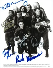 Bill Murry Ramis Aykroyd Hudson +2 signed 8x10 Picture Photo autograph w/ COA