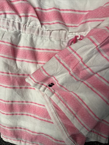 Tommy Hilfiger Girls' Striped Romper (X-Large 16, Neon Pink) - Picture 7 of 7