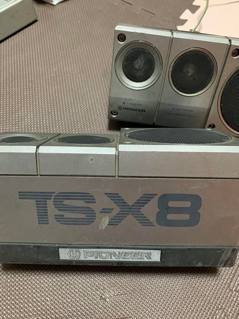 パイオニアTS-X8 置型　カースピーカー ロンサムカーボーイ 当時物 パイオニアTS-X8 置型カースピーカー ロンサムカーボーイ 当時物