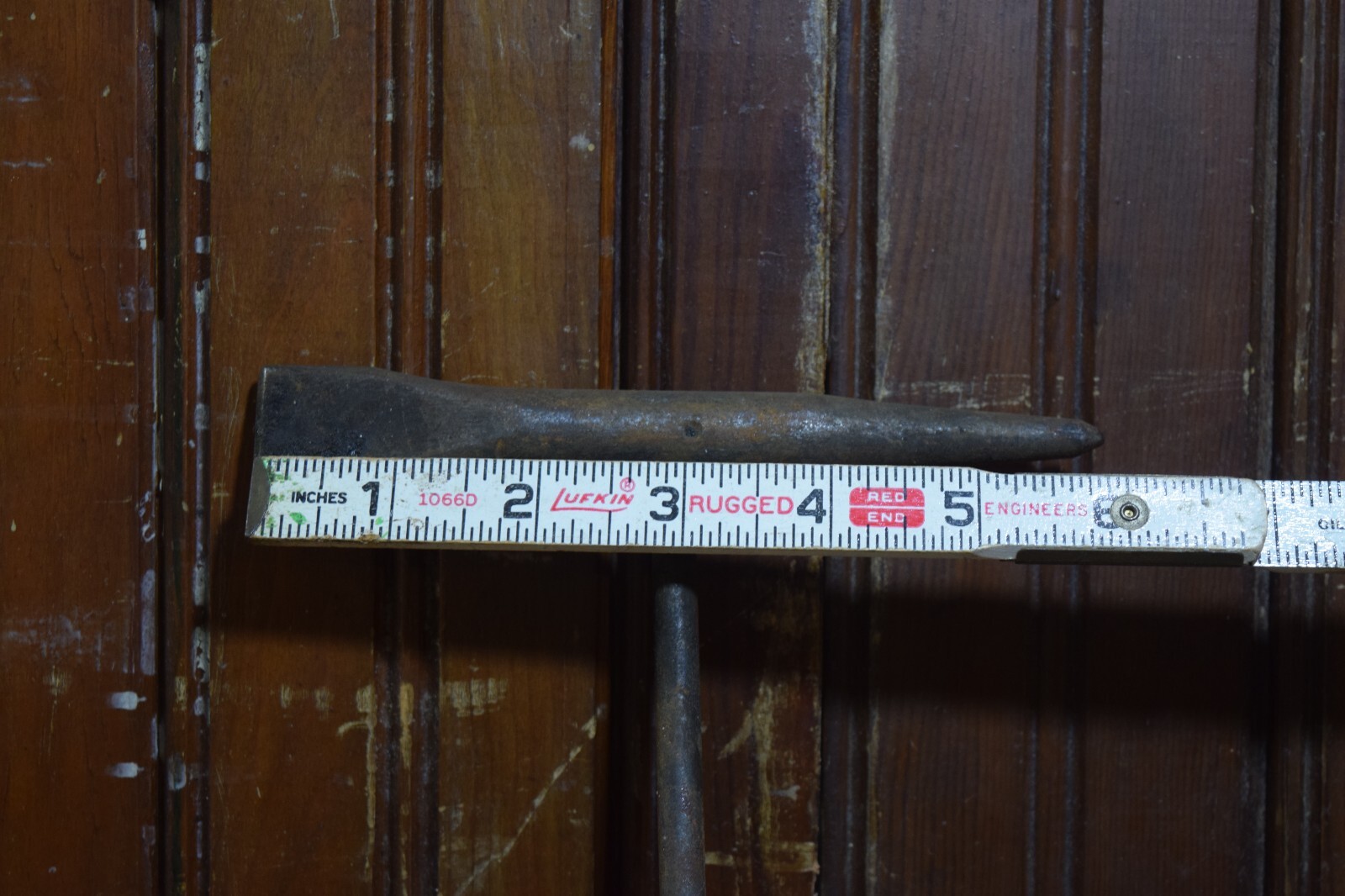 HAND TOOL WELDING SLAG HAMMER STRAIGHT PIEN 9" HANDLE METAL WORKING WIRE GRIP