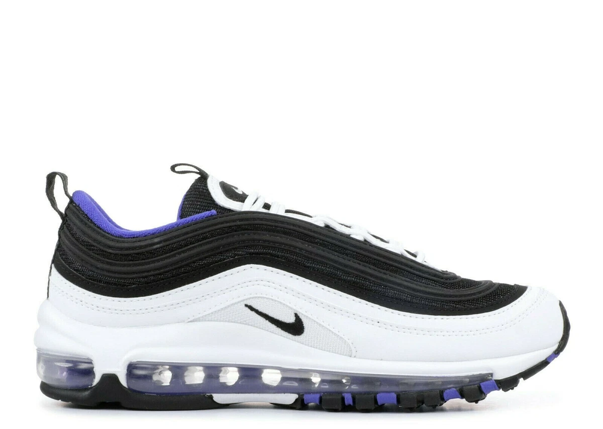 NIKE AIR MAX 97 WHITE BLCK PURPLE 921522 102 US SZ 6Y Wmns 7.5