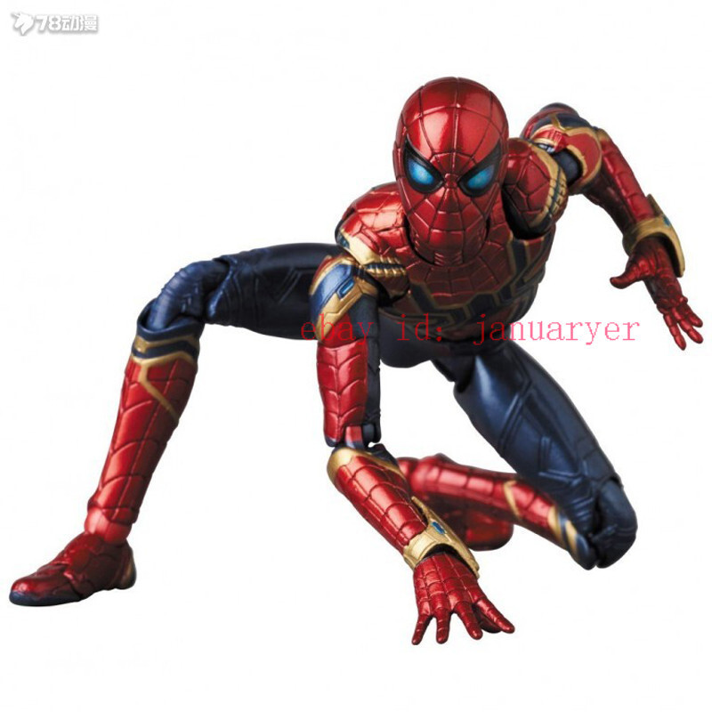 Medicom Toy Mafex No.121 Iron Spider-Man Endgame Ver Action Figure