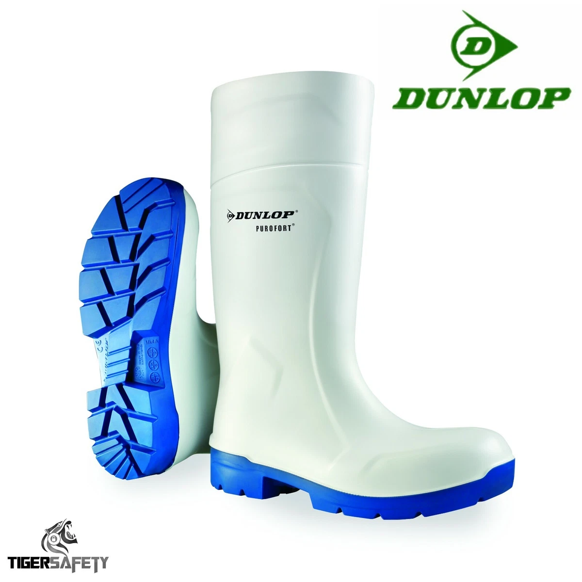 White sales dunlop boots