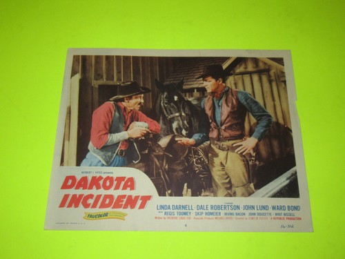 VINTAGE DAKOTA INCIDENT 11 X 14 LOBBY CARD MOVIE POSTER
