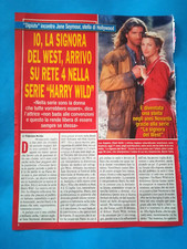 CLIPPING DI GIORNALE JANE SEYMOUR  LA SIGNORA DEL WEST DA COLLEZIONE - (96)