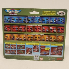 Micromachines GIG Galoob Micro Machines Militari Guastatori 14 Assalto Blister