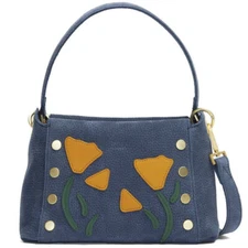 Hammitt Bryant Medium Crossbody Bag Poppy Skies Brushed Gold