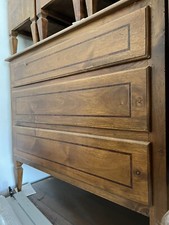 Cassettone Artigianale In Noce Massello + Comodini