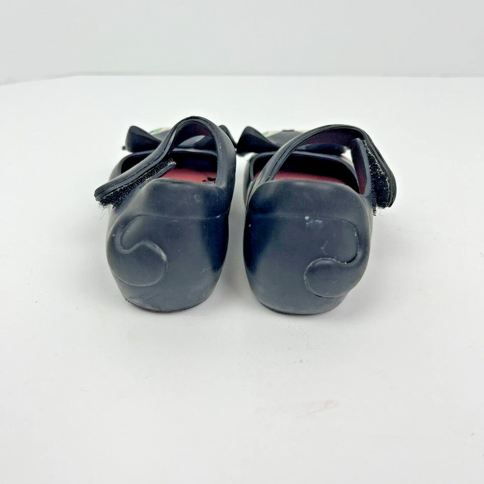 Mini Melissa Gato Negro Mary Jane Zapatos Niño Pequeño Talla 5 Halloween Festivo Foto 4 de 4