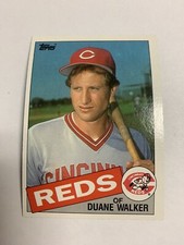 1985 Topps Cincinnati Reds Duane Walker