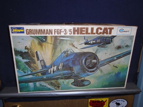 Minicraft 1/32 Grumman Hellcat model kit#JS-081(unbuilt)