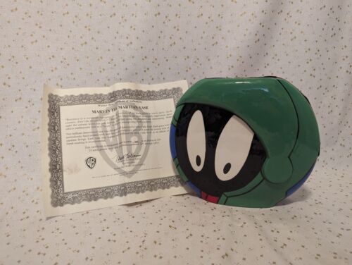 Rare Looney Tunes Marvin The Martian Limited Edition Vase 160/250 - Picture 1 of 10