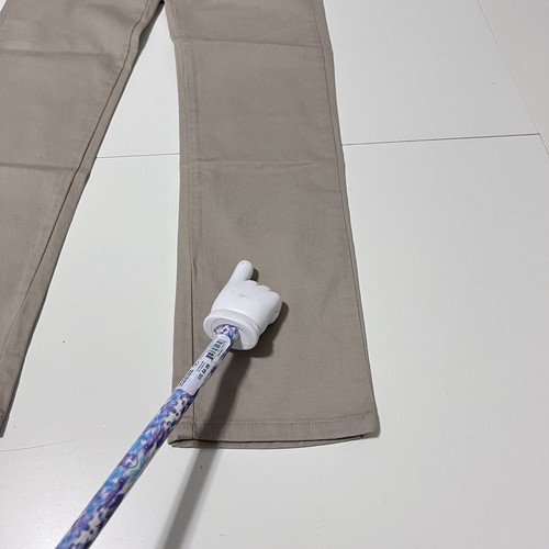 New Chaps Edu School Uniform Pants Sz 10R Boys Khaki Beige Stretch adjustable - Picture 14 of 14
