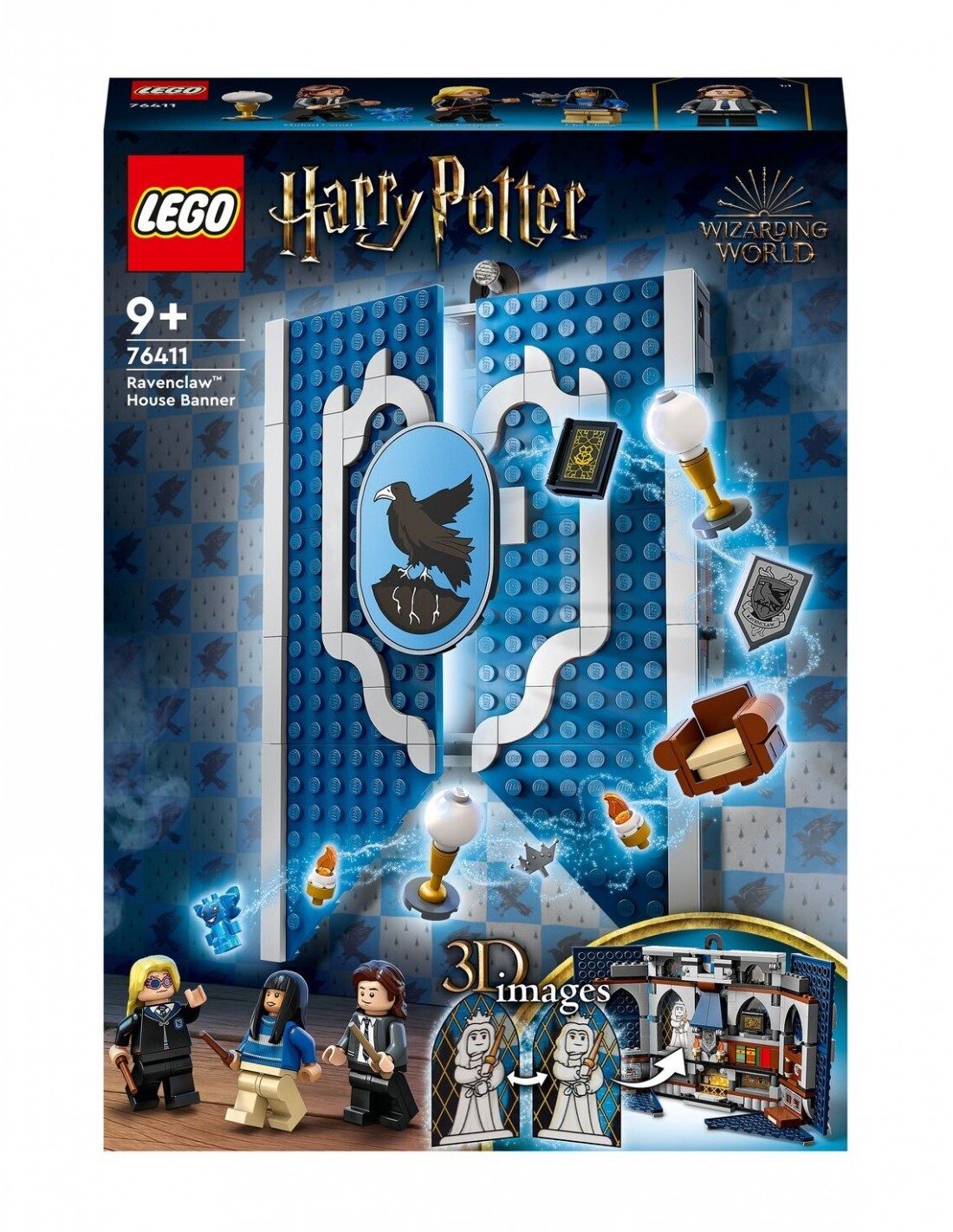 Lego Harry Potter Stendardo della Casa Corvonero 76411