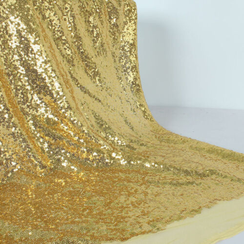 Sequin Fabric Sparkly Shiny Bling Material Cloth 130cm Wide Sample 1, 1/2 metre - Afbeelding 12 van 37