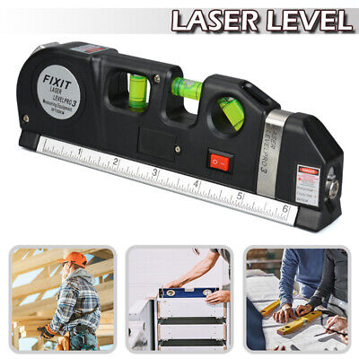 Laser Level Line Tool Multipurpose Laser Leveler Kit Standard Cross Line  Laser * 