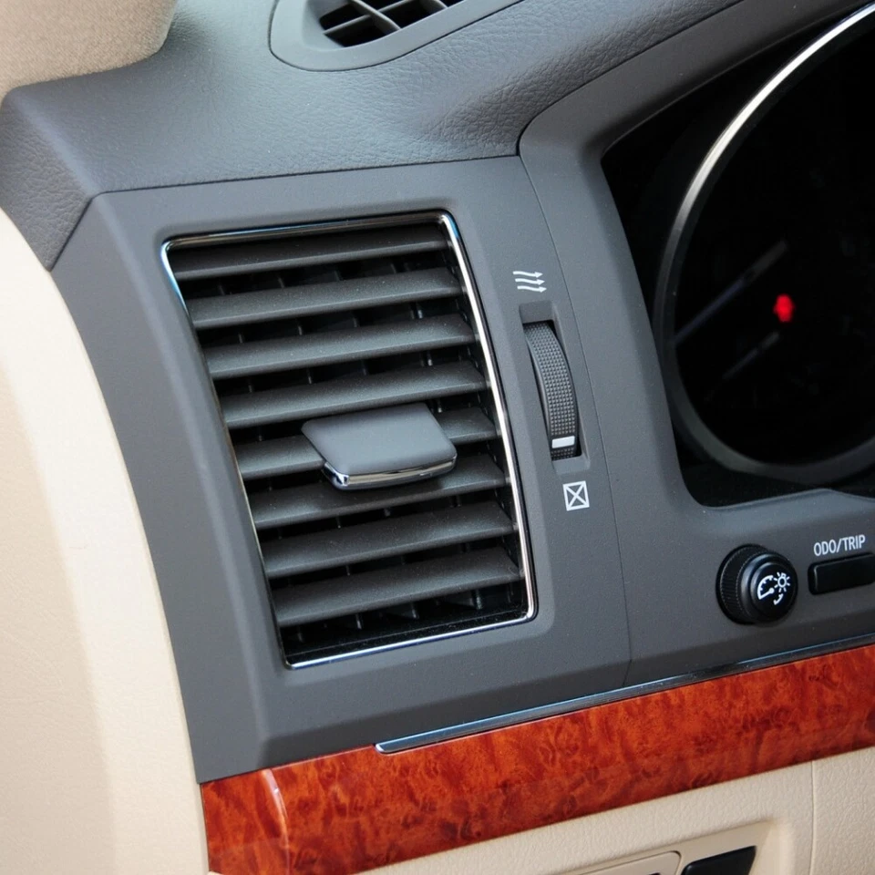 Ventilação de saída de condicionador AC esquerda e direita para Toyota Land Cruiser LC200 2008-2013/ - Imagem 2 de 4