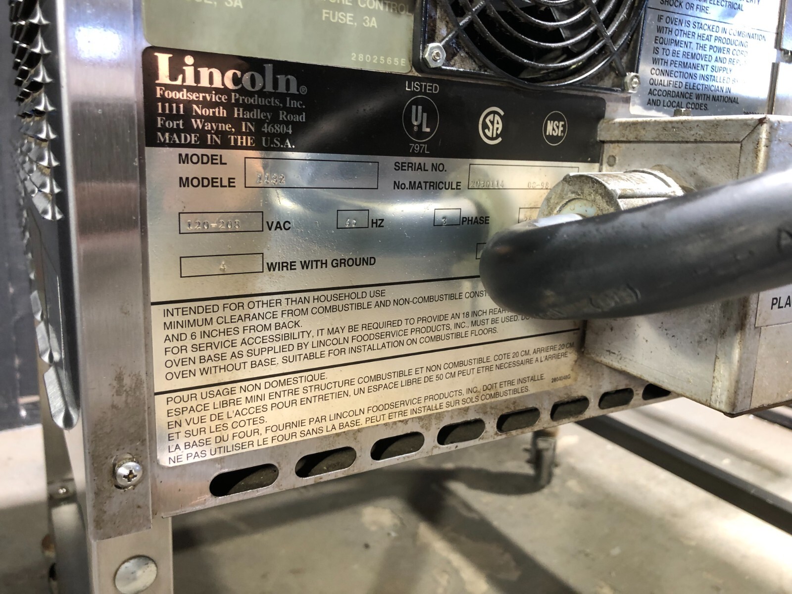 Lincoln 370016 Nameplate Impinger - ServUSA: The All-in-one - Foto 11