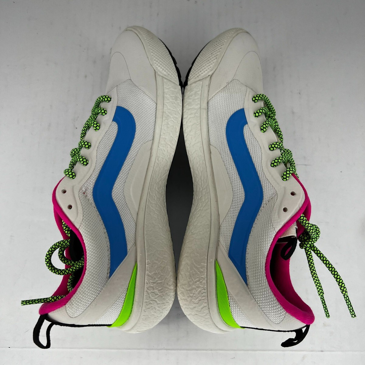 Vans Unisex 721356 Exo Neon White Blue Ultra Range Size M4.5 W6