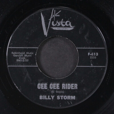 BILLY STORM: cee cee rider / love theme from el cid VISTA 7'' Single 45 RPM
