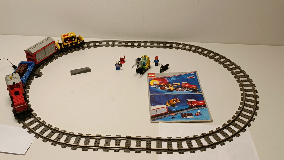 ■LEGO 4563 Load N' Haul Railroad Set レゴ トレイン 貨物列車セット （超レア！中古)■ 