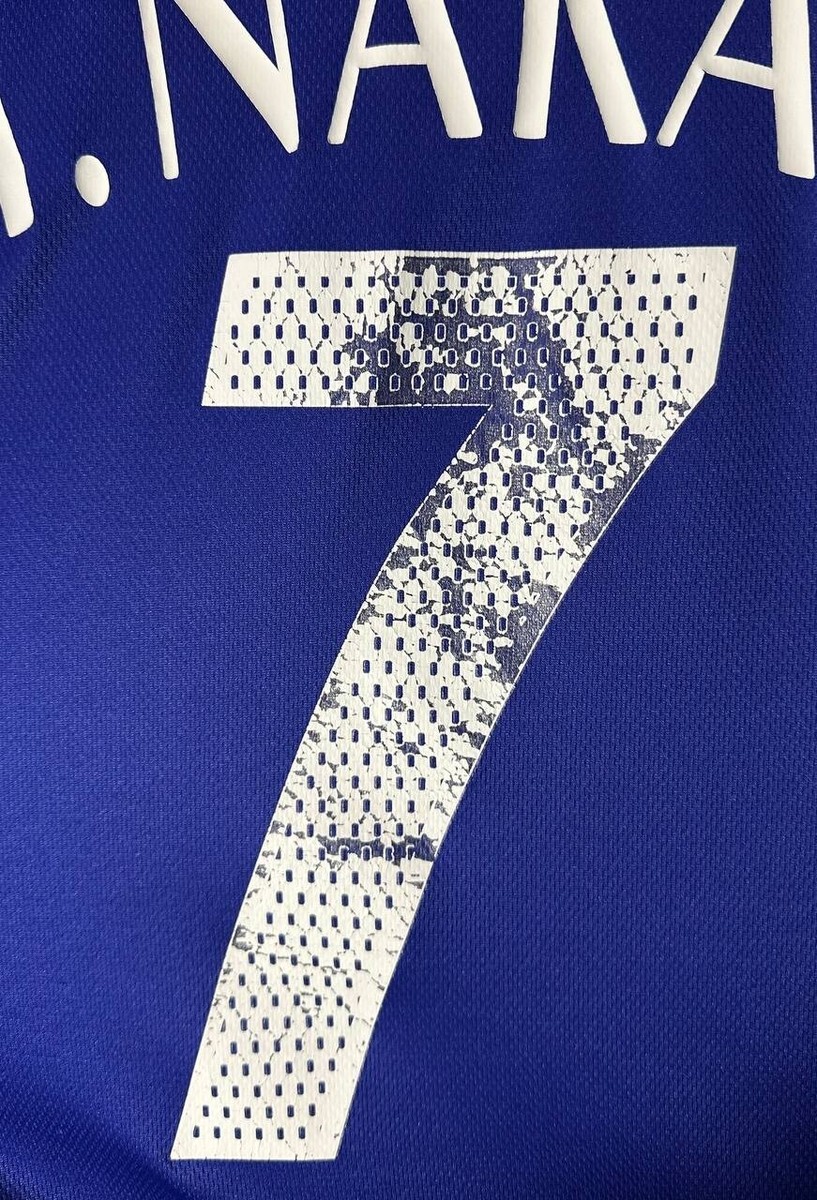 2002年adidas 日本代表 サッカーシャツ 7番NAKATA Japan Home 2002 JFA H. NAKATA #7 Football Shirt Jersey