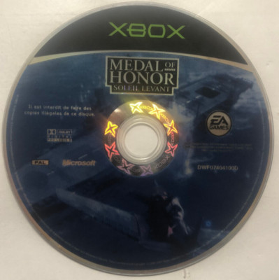 Jeu Medal Of Honor Soleil Levant XBOX Classic - Complet, Très Bon État | Jeu FPS Rétro
