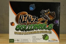 2016 Rooster Fin Board Card Game Ninja Squirrels #606 Ages 7+ Complete