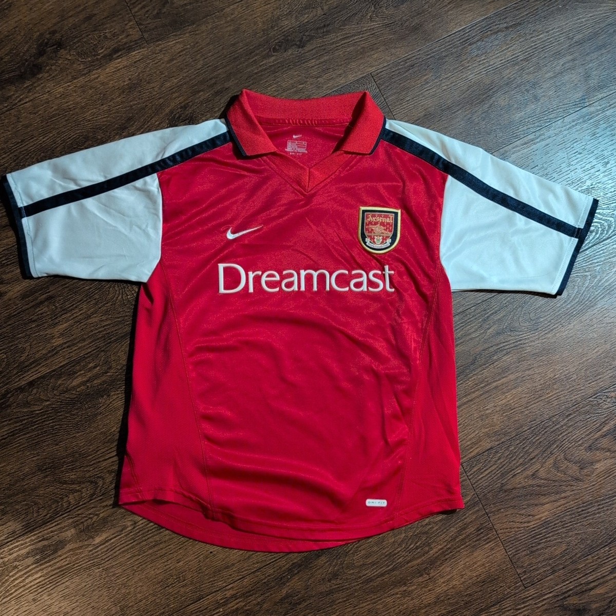 Arsenal Home Football Shirt Youth Nike Jersey 2000 2002 Arsenal Home Football Shirt Youth Nike Jersey 2000 2002