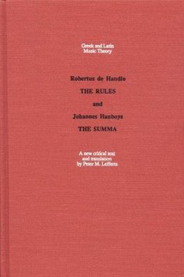 Regule: The Rule and Summa : The Summa (Greek & Latin Music Theory) (English...